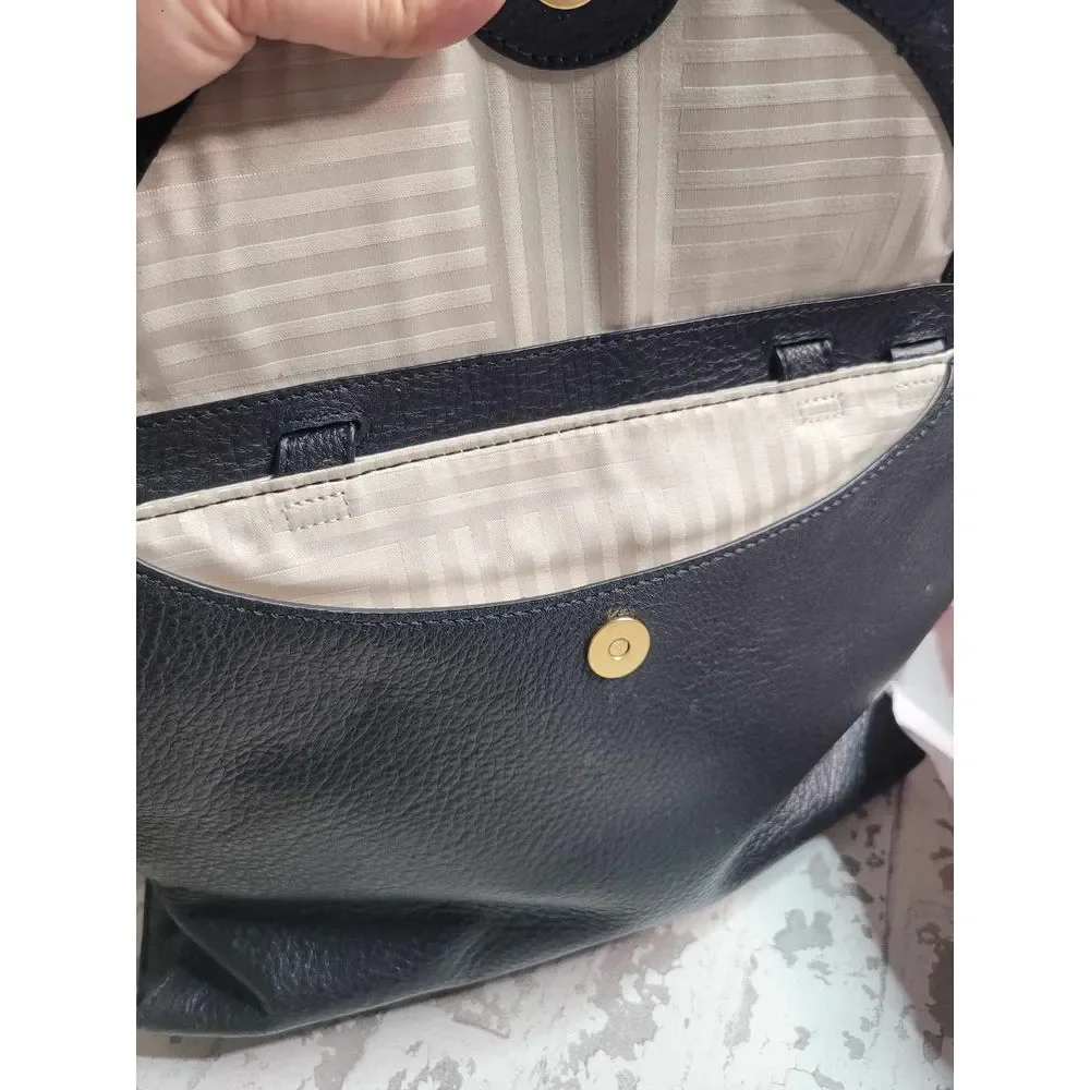 3499 Kate‎ Spade Saturday Satchel Black Handbag Purse